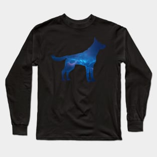 Blue Aurora Long Sleeve T-Shirt